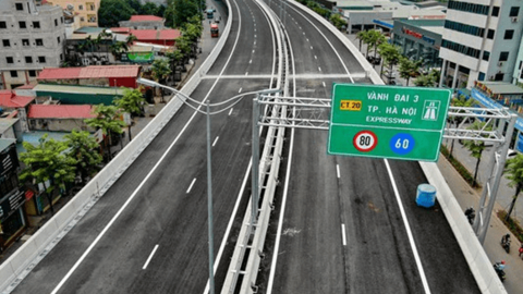 Thi công 2 đơn nguyên cầu vượt Mai Dịch mức đầu tư 342 tỷ đồng