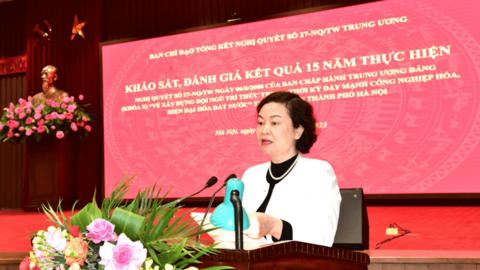 Hà Nội tạo môi trường thuận lợi cho đội ngũ trí thức cống hiến, phát triển