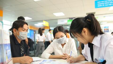 Nhiều phương thức xét tuyển có tỉ lệ nhập học dưới 1%