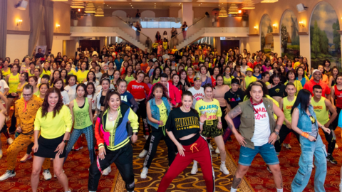 Bộ môn Zumba quy tụ hơn 350 người đam mê tại bữa tiệc LoveDance Fiesta