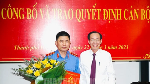 Công bố quyết định của Ban Thường vụ Thành ủy TPHCM về công tác cán bộ