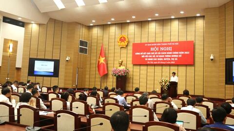 Sở LĐ,TB&XH và quận Hoàn Kiếm đứng đầu về chỉ số cải cách hành chính