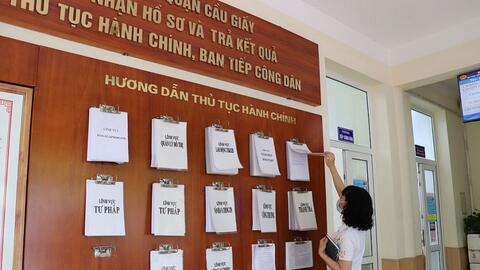 Công bố danh mục 203 thủ tục hành chính, bãi bỏ 124 thủ tục hành chính trong quý I/2023