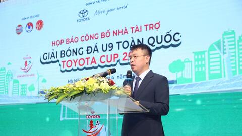 Khởi động Giải Bóng đá U9 toàn quốc Toyota Cup 2023