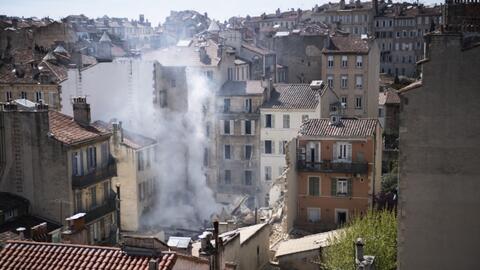 Sập chung cư tại Pháp, nhiều người bị chôn vùi