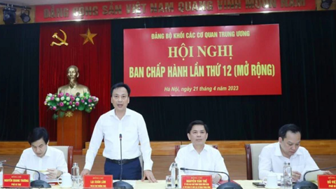 Bổ sung 6 nhân sự tham gia BCH Đảng bộ Khối các cơ quan Trung ương