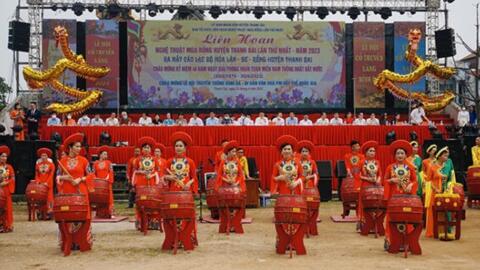 Liên hoan múa rồng bảo tồn và phát huy giá trị di sản văn hóa truyền thống