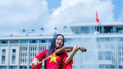 Nghệ sĩ Trịnh Minh Hiền trình làng MV "Đất nước trọn niềm vui"