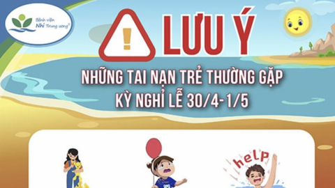 Những lưu ý đảm bảo sức khỏe cho trẻ dịp nghỉ lễ