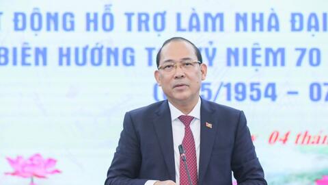 Phấn đấu hỗ trợ 8.000 căn nhà đại đoàn kết cho hộ nghèo tỉnh Điện Biên và các tỉnh Tây Bắc