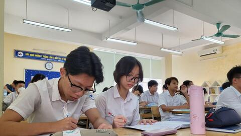 Ngăn âu lo, giải tỏa áp lực cho học sinh trước kỳ thi tuyển sinh vào lớp 10