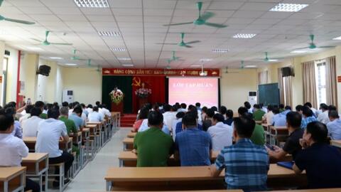 139 học viên tham gia tập huấn phong trào “Toàn dân đoàn kết xây dựng đời sống văn hóa”