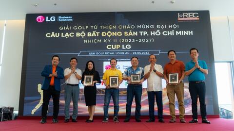 CLB Bất động sản TP HCM tổ chức giải golf từ thiện