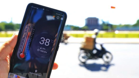 Ngày 1/6, nhiệt độ cao nhất ở Mường La lên tới 43,8 độ C