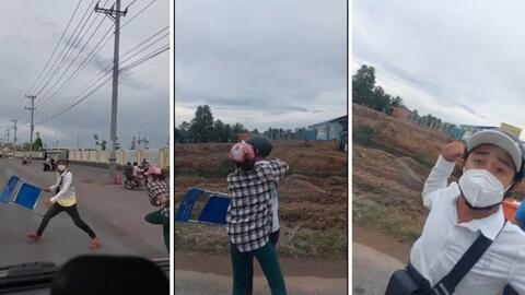 Trà Vinh: Truy tìm thanh niên đập vỡ kính xe cấp cứu