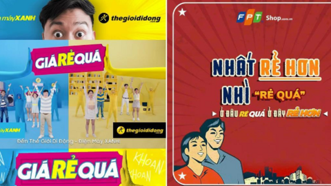 Không tham gia "khẩu chiến giá rẻ", CellphoneS vẫn được quan tâm nhiều hơn FPT Shop, TGDĐ và Điện Máy Xanh