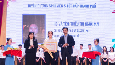 Cô sinh viên 5 tốt nghiên cứu về vận tải xanh