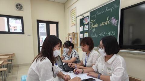 Tuyển sinh trực tuyến vào lớp 1 ở Hà Nội từ ngày 1/7