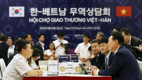 Các công ty Hàn Quốc đạt nhiều thỏa thuận kinh doanh lên tới 100 triệu USD với Việt Nam