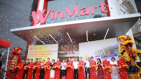 WinMart đầu tiên tại Hà Nội áp dụng mô hình hoàn toàn mới đi vào hoạt động