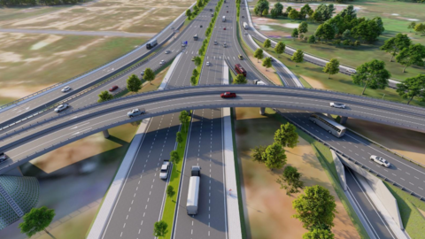 DỰ ÁN ÐƯỜNG VÀNH ĐAI 3 TP HCM: Bình Dương đã có đường băng