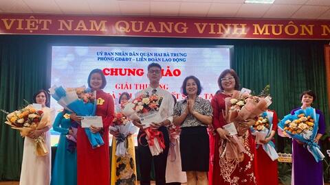 Những nhà giáo quận Hai Bà Trưng tâm huyết, sáng tạo