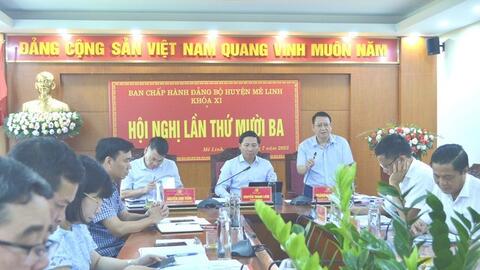 Huyện Mê Linh giải phóng 99% mặt bằng phục vụ dự án đường vành đai 4