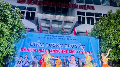 Nhiều hoạt động hưởng ứng Ngày Dân số thế giới 11/7