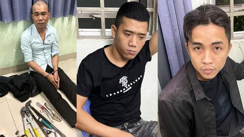 Đồng Nai: Bắt 3 đối tượng thuê xe ô tô đi trộm cắp tài sản