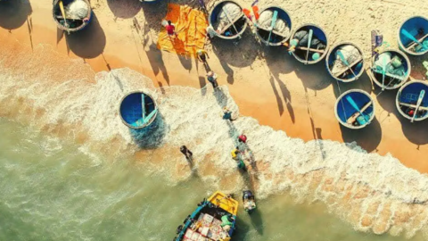 Tới làng chài Phước Hải hít hà gió biển với chi phí chỉ khoảng 820.000 đồng