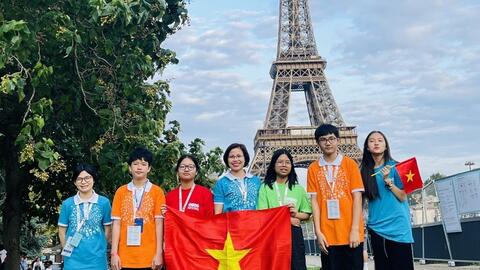 6 học sinh Hà Nội đoạt huy chương tại cuộc thi STEM Olympiad quốc tế 2023