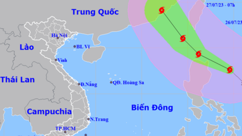 Bão Doksuri có ảnh hưởng tới đất liền nước ta?