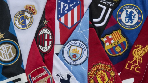 Tấm biểu đồ cho thấy những câu lạc bộ bóng đá giá trị nhất hành tinh