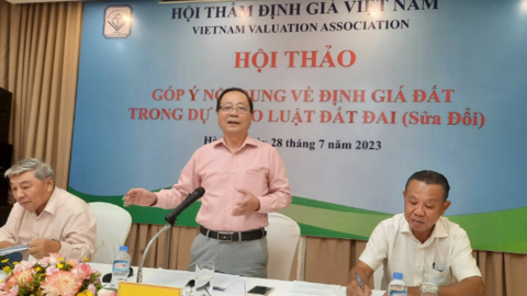 Chủ tịch Hội Thẩm định giá Việt Nam: Nên loại bỏ phương pháp hệ số điều chỉnh giá đất