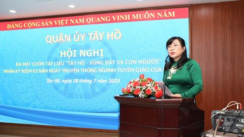 Ra mắt cuốn tài liệu “Tây Hồ - vùng đất và con người”