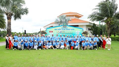Giải Golf G73 - 50 năm Trâu Vàng hội tụ diễn ra thành công