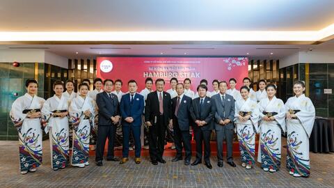 Khai trương nhà máy Hamburg Steak đầu tiên tại Việt Nam