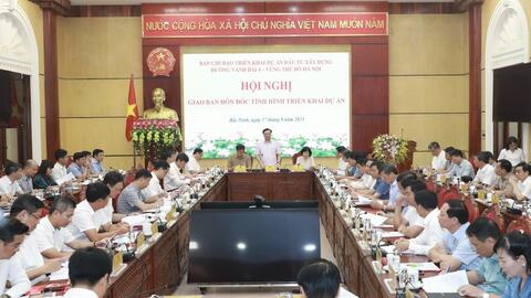 Đẩy nhanh tiến độ thực hiện dự án đường Vành đai 4 - Vùng Thủ đô