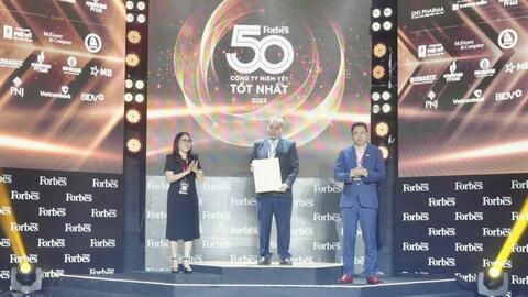 Becamex IDC được vinh danh Top 50 công ty niêm yết tốt nhất Việt Nam