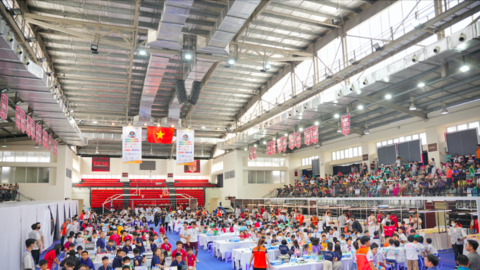 Vinamilk tiếp sức "chiến binh nhí" trên sân chơi Robotacon WRO 2023