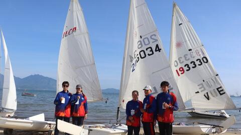 Đà Nẵng xếp thứ nhất toàn đoàn Giải Sailing vô địch trẻ quốc gia 2023