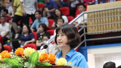 Hơn 1.500 vận động viên tham gia Hội khỏe quận Cầu Giấy