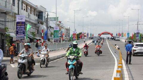 TP Hồ Chí Minh: Cầu Long Kiểng thông xe sau 23 năm phê duyệt