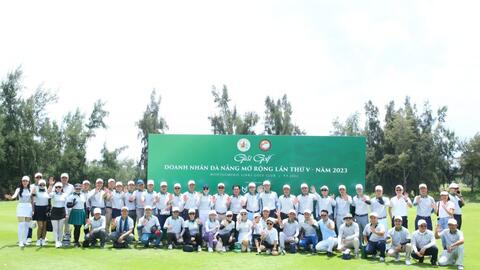 Giải golf Doanh nhân Đà Nẵng mở rộng lần thứ V quy tụ 140 golfers