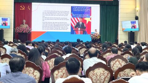 Hà Nội: Tập huấn nghiệp vụ tuyên truyền miệng cho 300 báo cáo viên