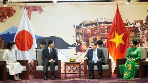 Hoàng Thái tử Nhật Bản Akishino và Công nương thăm phố cổ Hội An