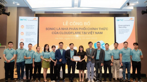 SONIC trở thành nhà phân phối chính thức của Cloudflare tại Việt Nam