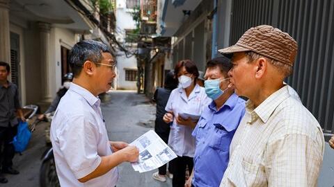 Tổ chức 3 đợt chiến dịch tổng vệ sinh môi trường diệt bọ gậy, phòng chống sốt xuất huyết