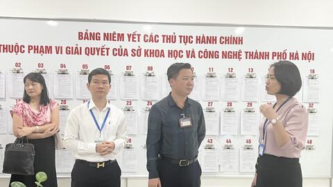 Kiểm tra việc thực hiện 2 bộ quy tắc ứng xử tại Sở Xây dựng và Sở Khoa học Công nghệ