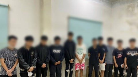 13 đối tượng mang hung khí từ Hưng Yên lên Hà Nội đánh nhau